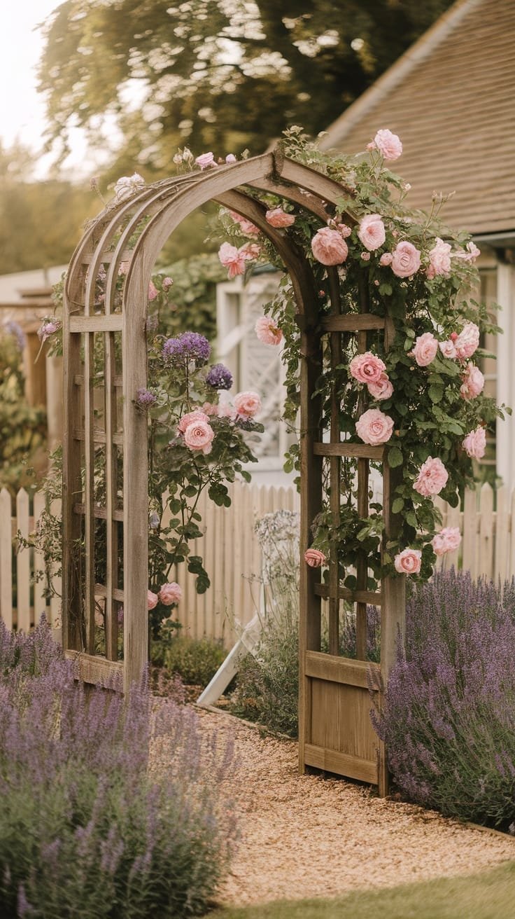 charming wooden garden structure