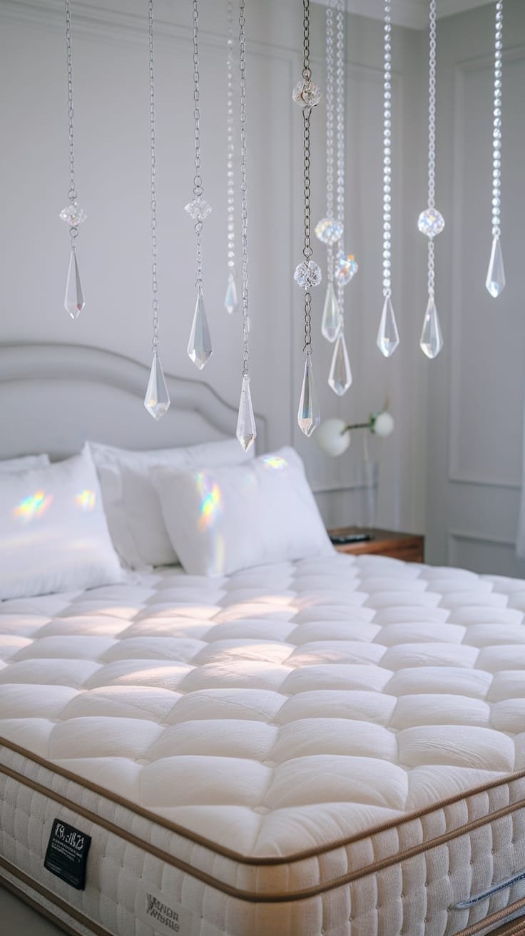 colorful crystal light display