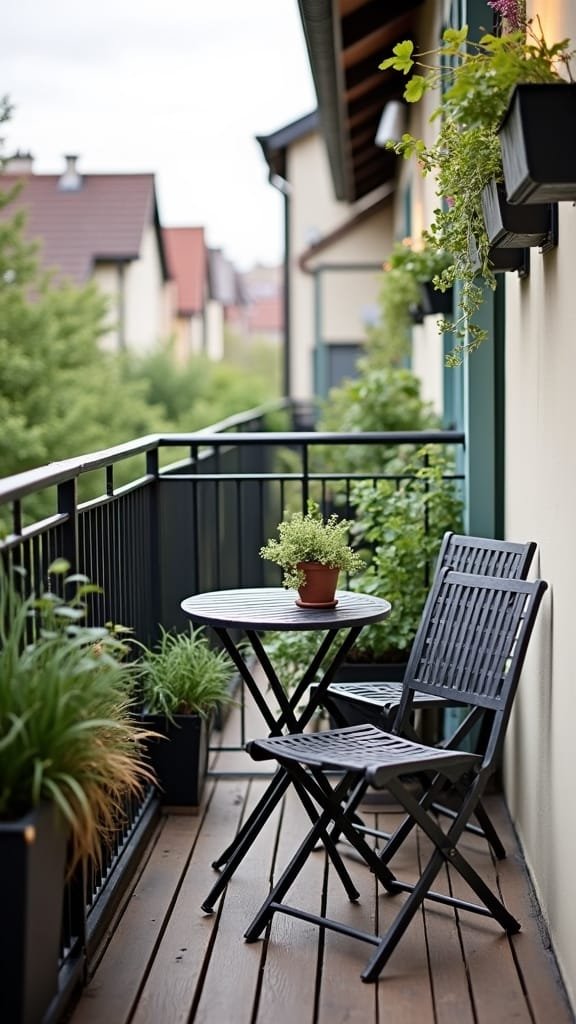 compact dining for small spaces