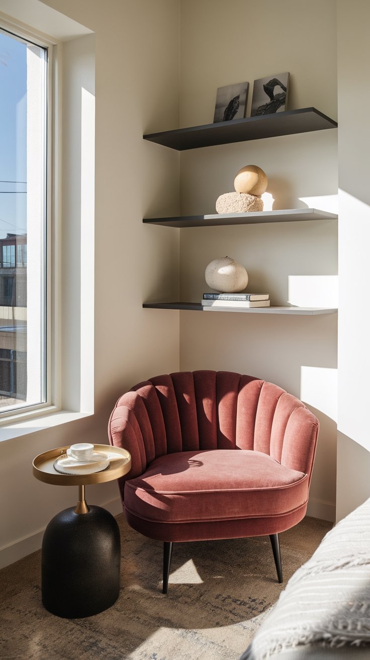 cozy seating area design