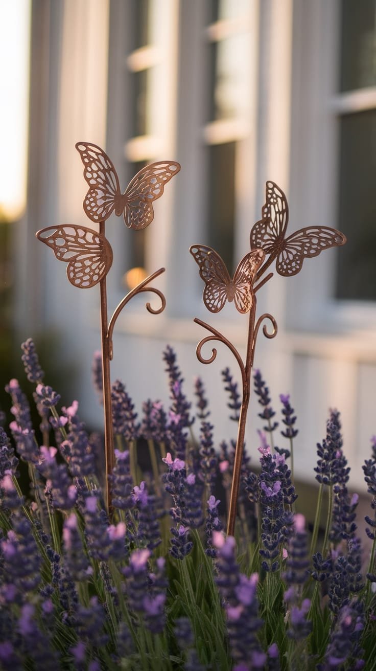 garden decorations and labels