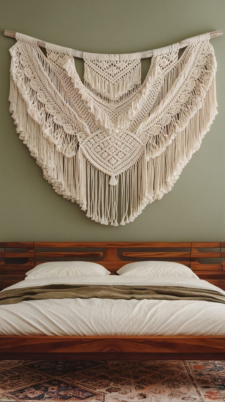 hanging macram art creations