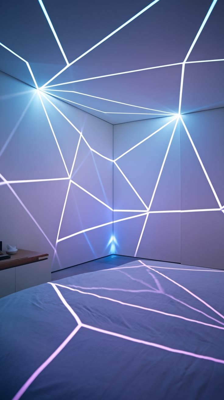 illuminated artistic light displays