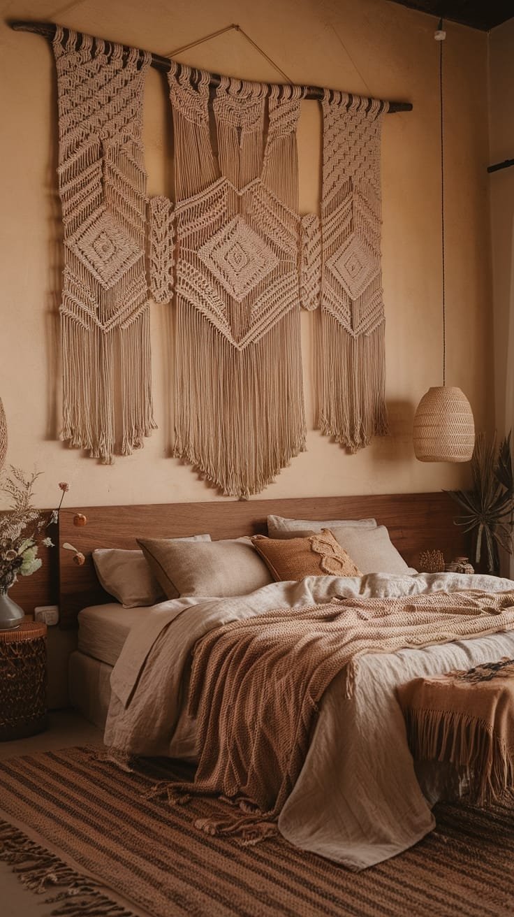 textile art wall decor