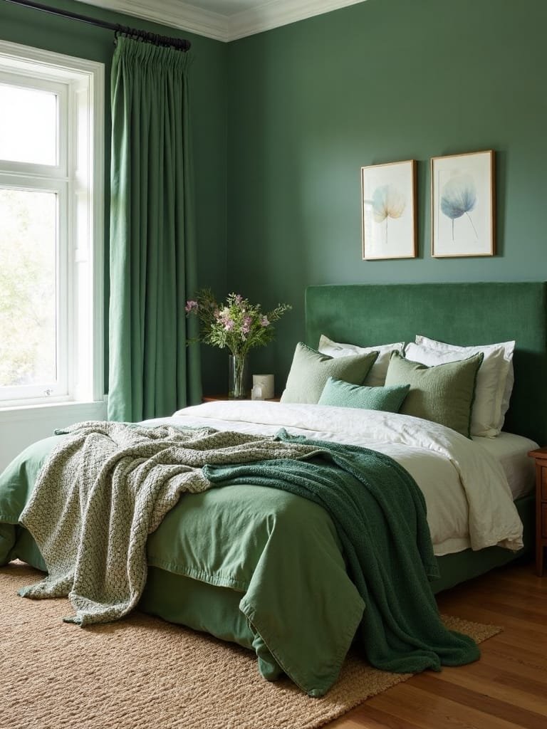 enhance green with textures