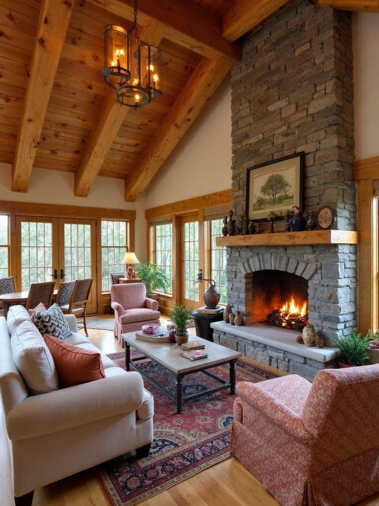 incorporate rustic wood features