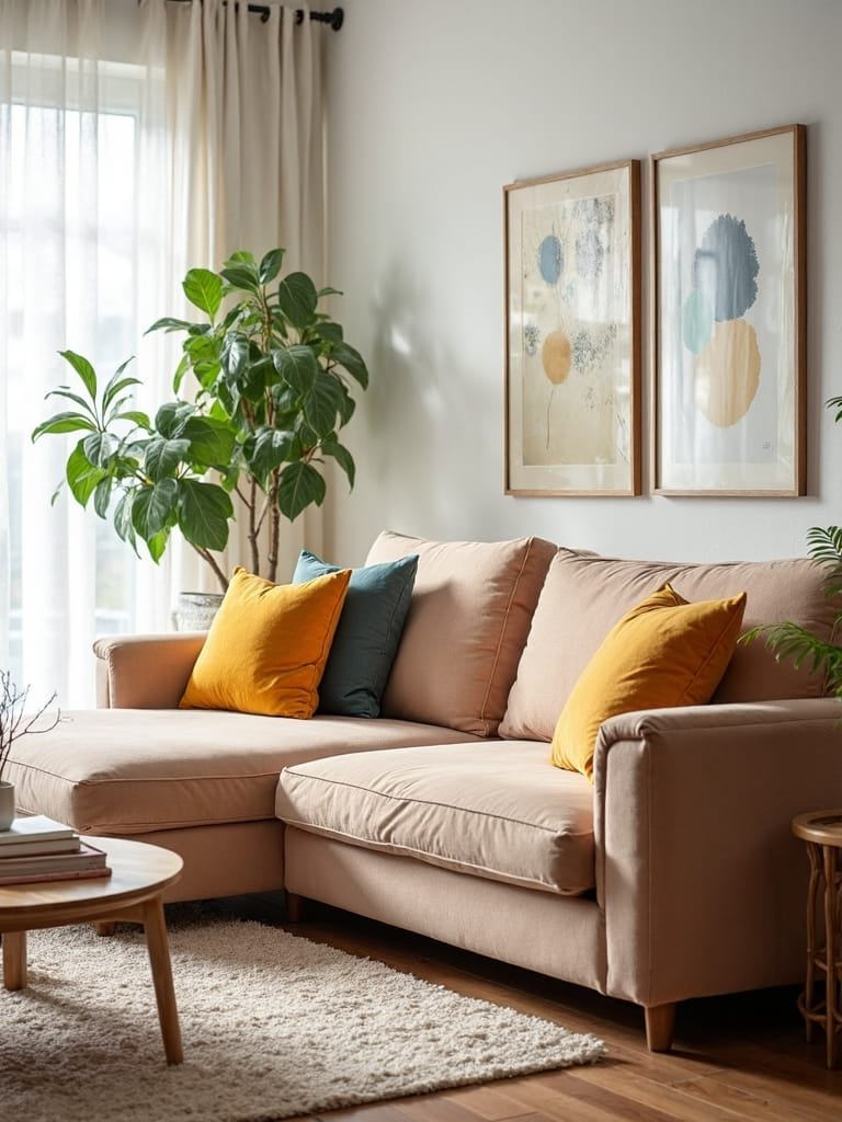 light brown sofa option