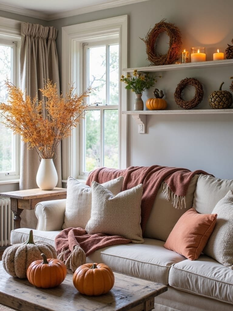 nature inspired seasonal decor