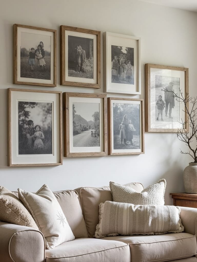 personalized photo gallery display