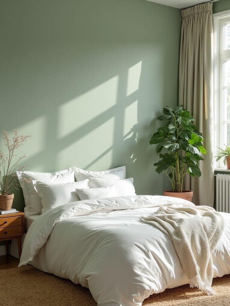 sage green soothing sanctuary