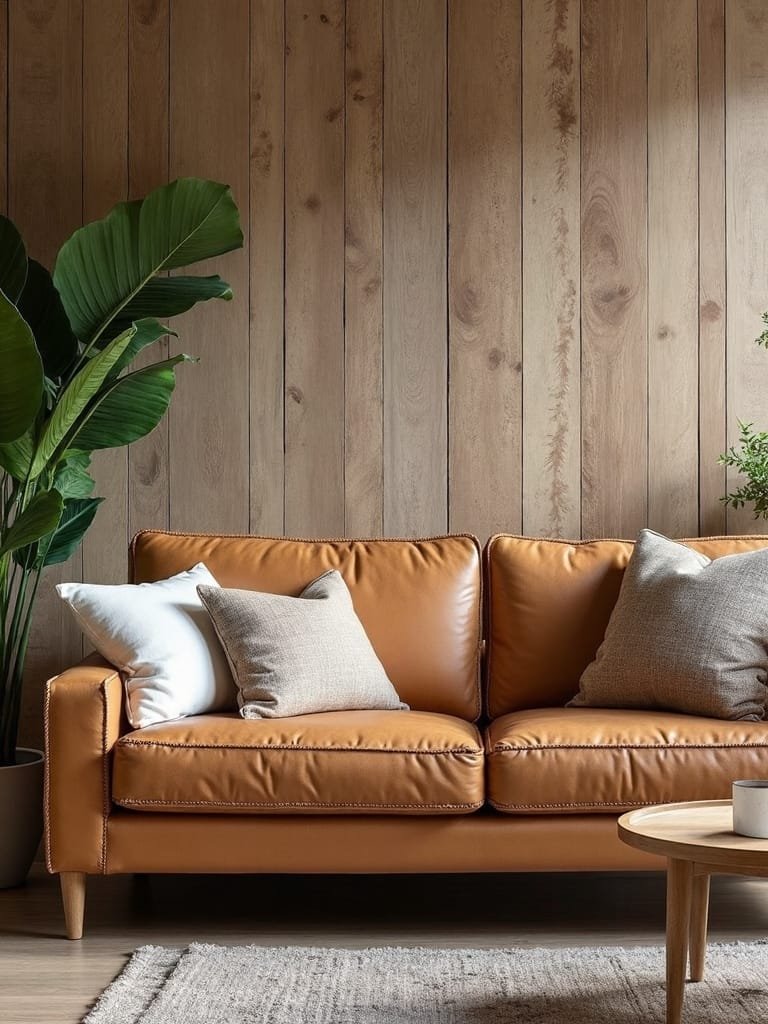 stunning wood accent wall