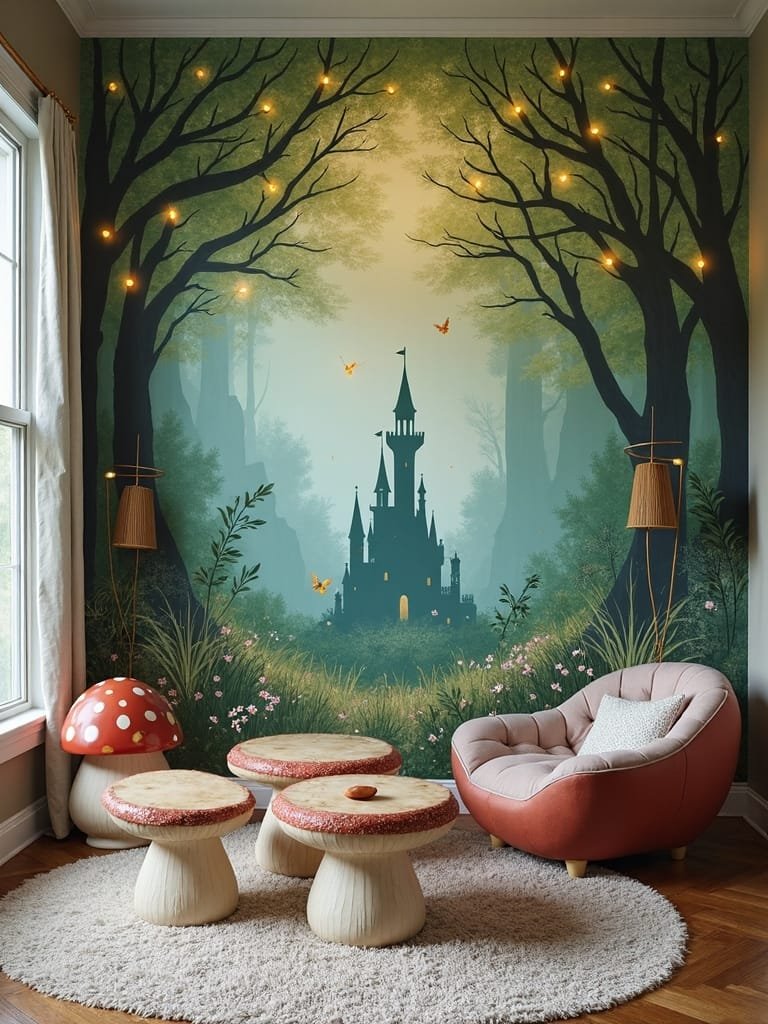 whimsical storybook wall decor