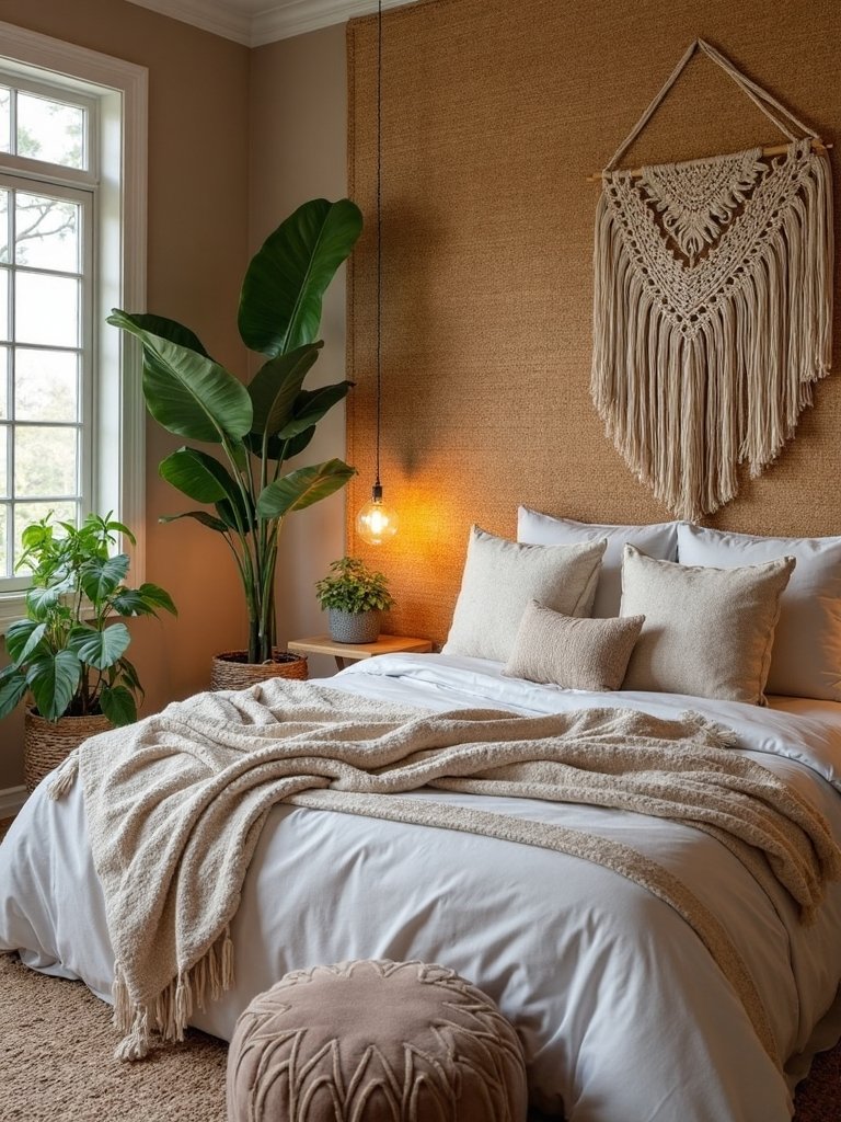 accent wall boho personality dramatic flair