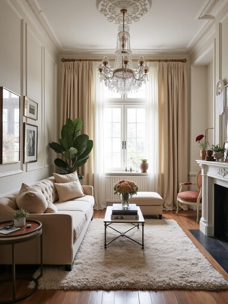 add luxurious fabric elements
