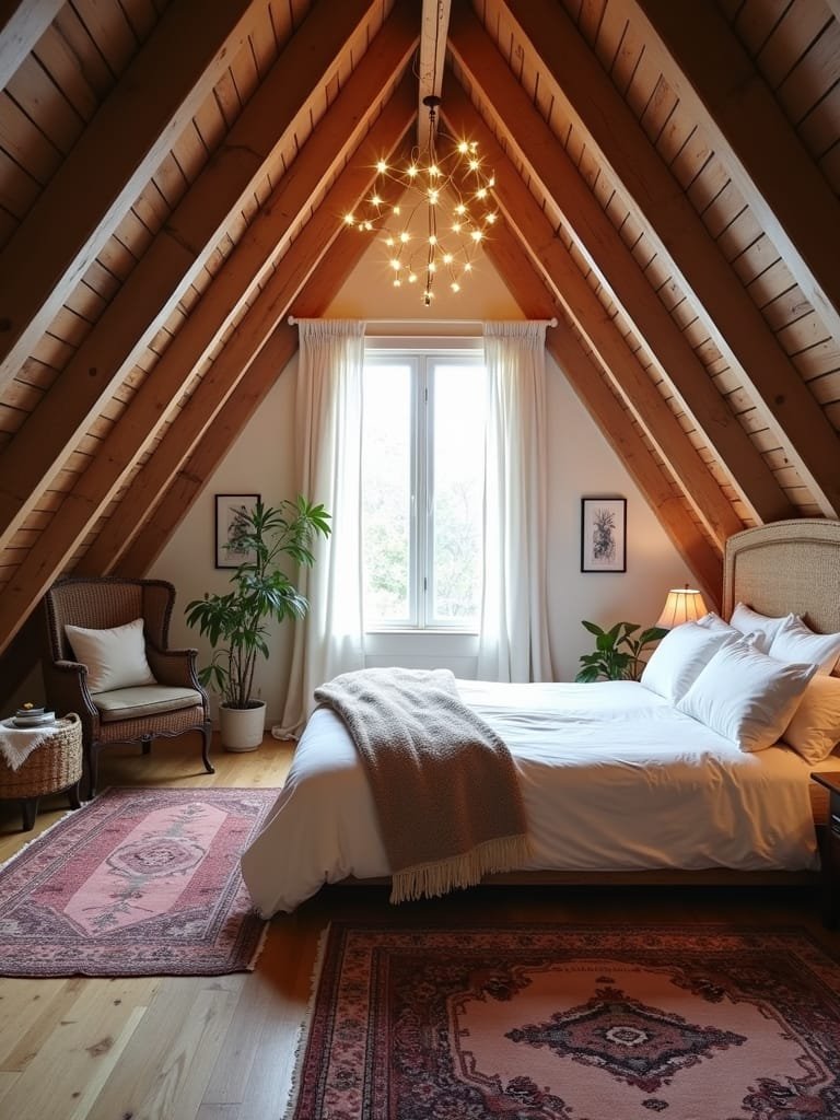 aesthetic attic bedroom inspiration