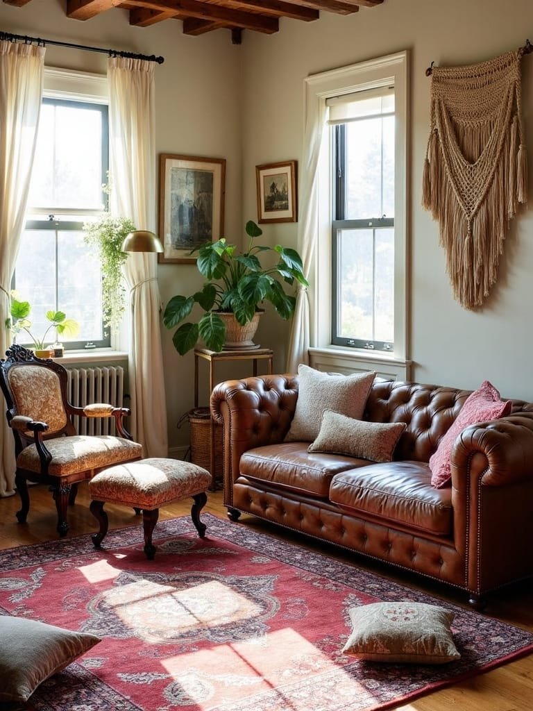 antique furniture adds character