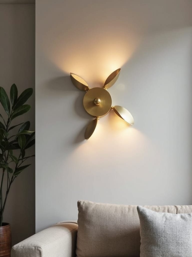 artistic illuminated wall fixtures