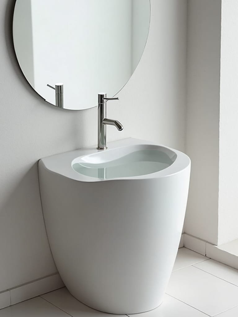 artistic standalone sink designs