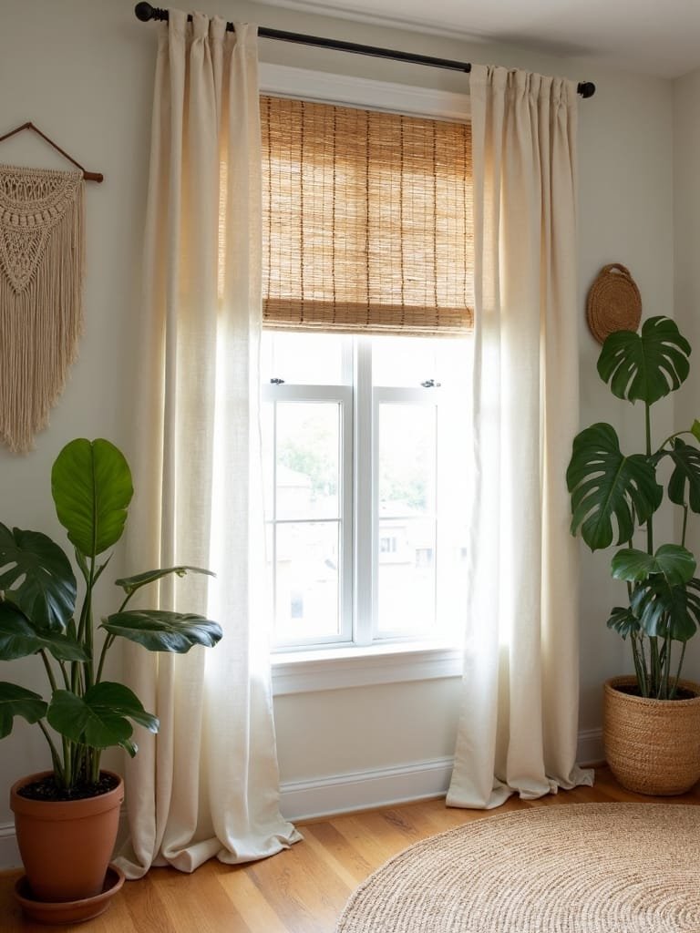 bamboo and fabric combinations