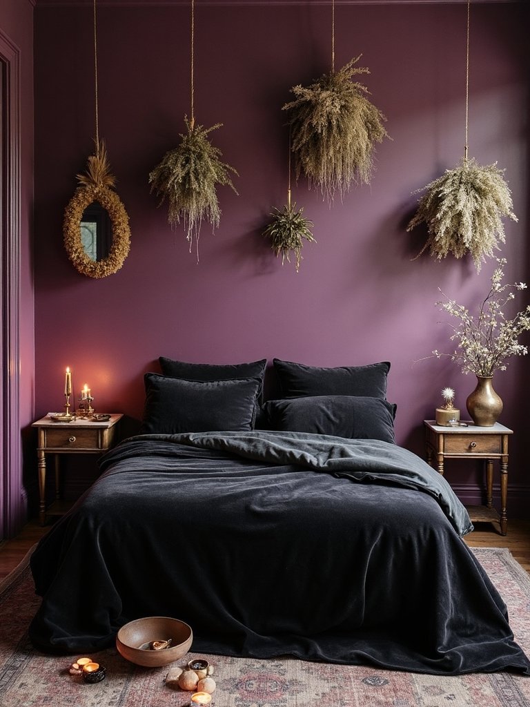 bedroom sanctuary dark mysticism