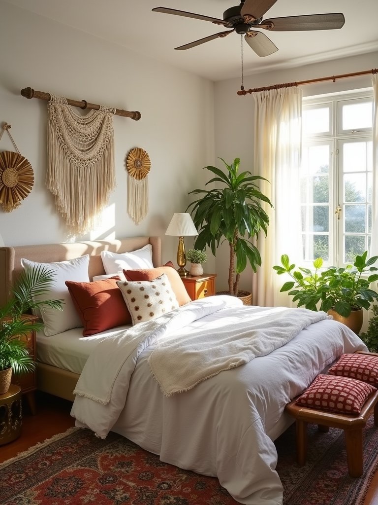 blending glam and comfort boho chic