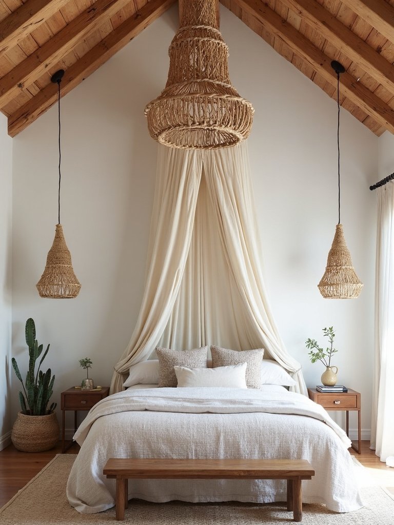 bohemian ceiling design transformation