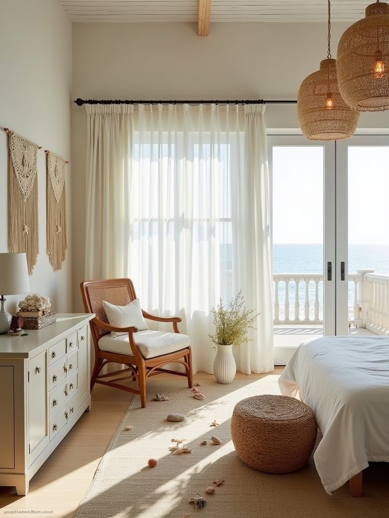 boho beach bedroom summer getaway