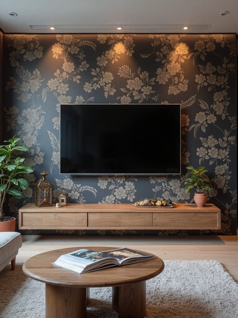 bold wallpaper design statement