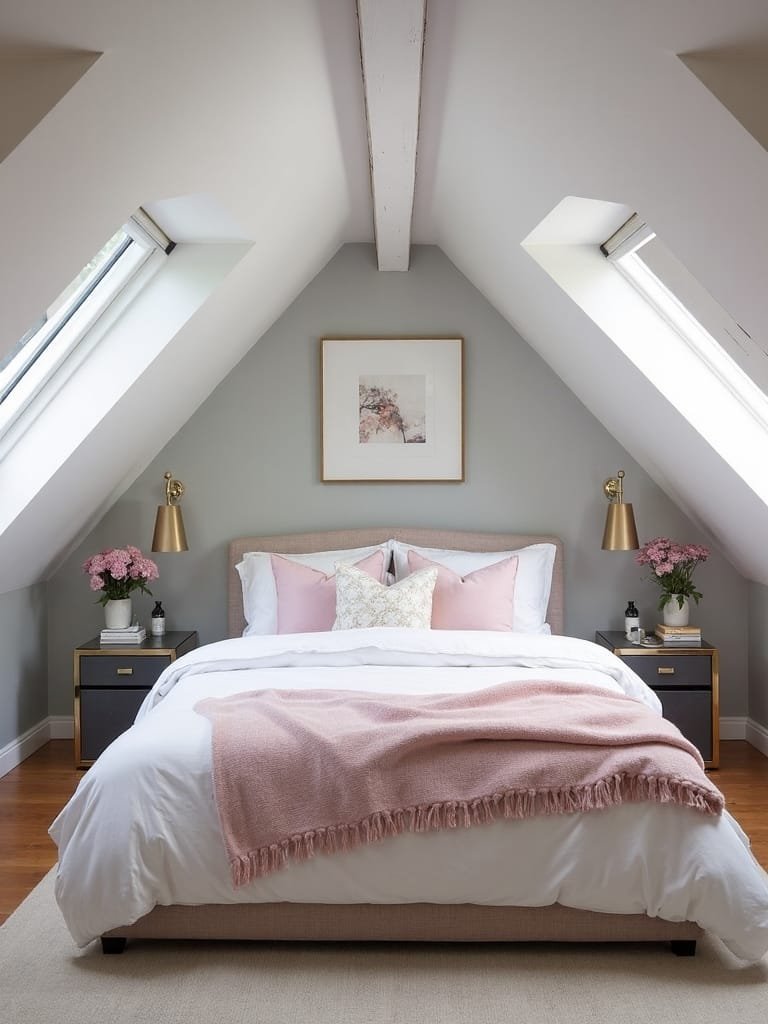 bright hues for spaciousness