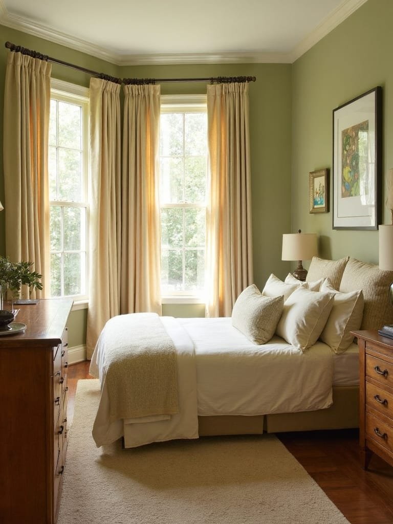 calming color combinations selection