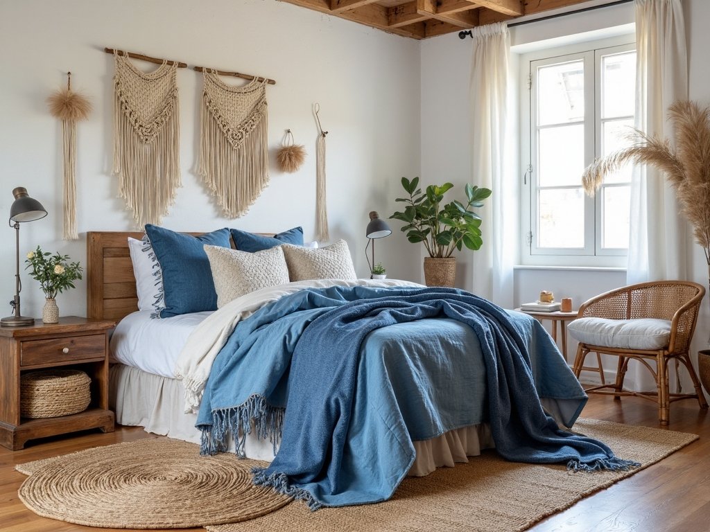 casual chic denim inspired artisanal sanctuary