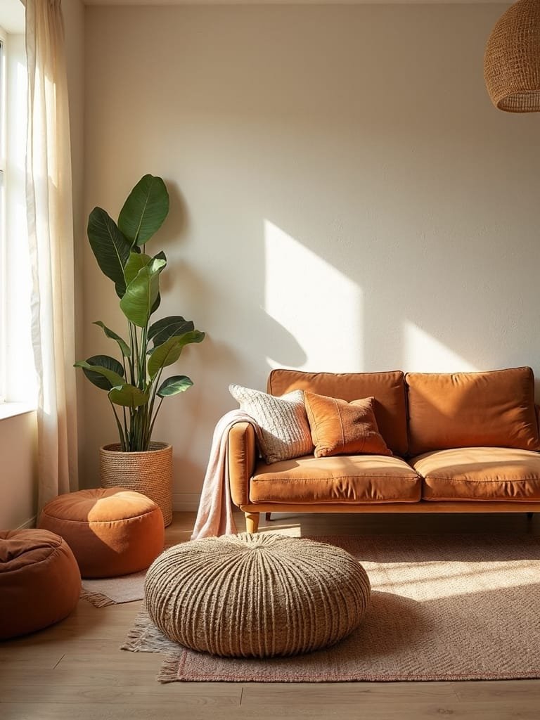 casual low slung seating