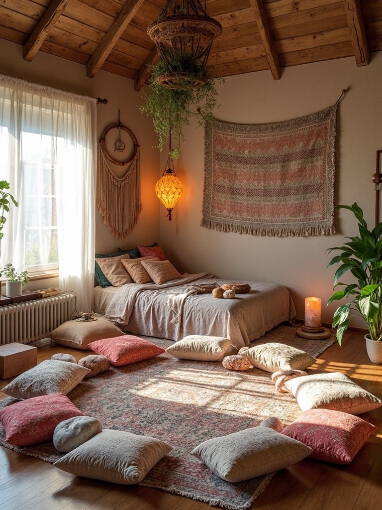 chakra infused spiritual bedroom sanctuary