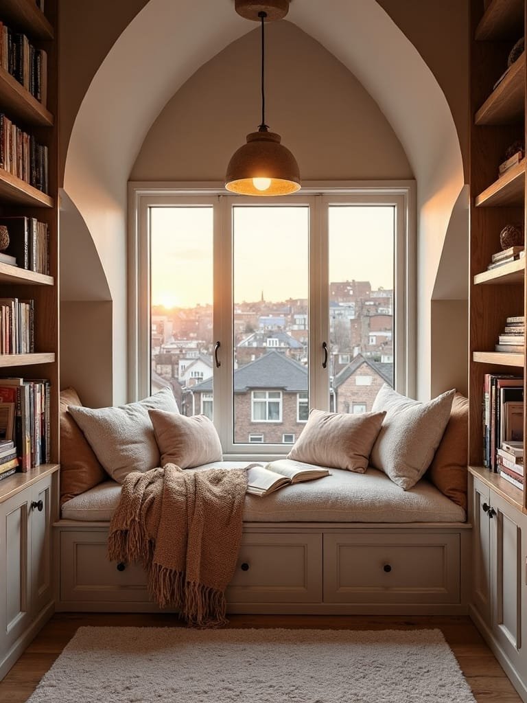 charming alcoves for reading