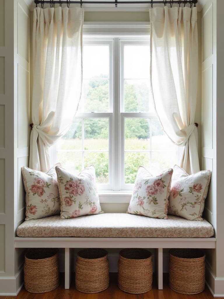 charming cozy window seating