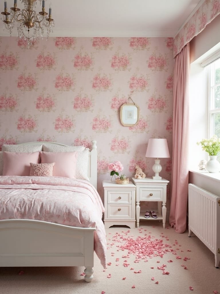 charming pastel flower design