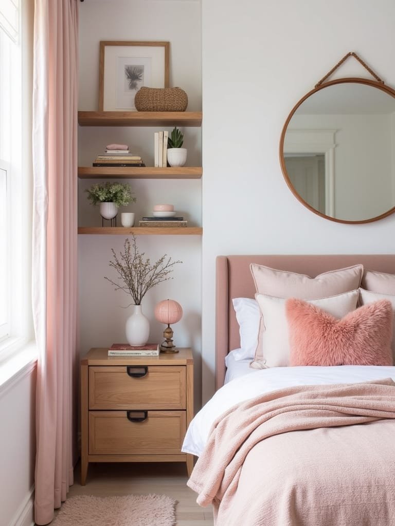 chic small bedroom decor