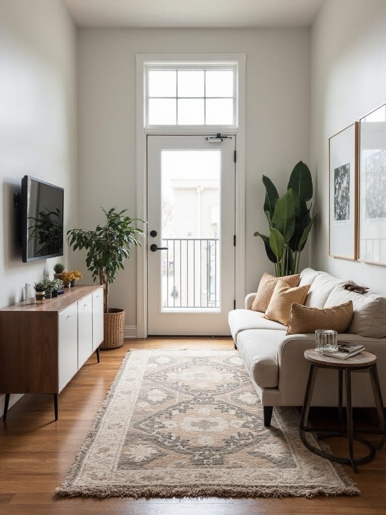 clear pathways to living area