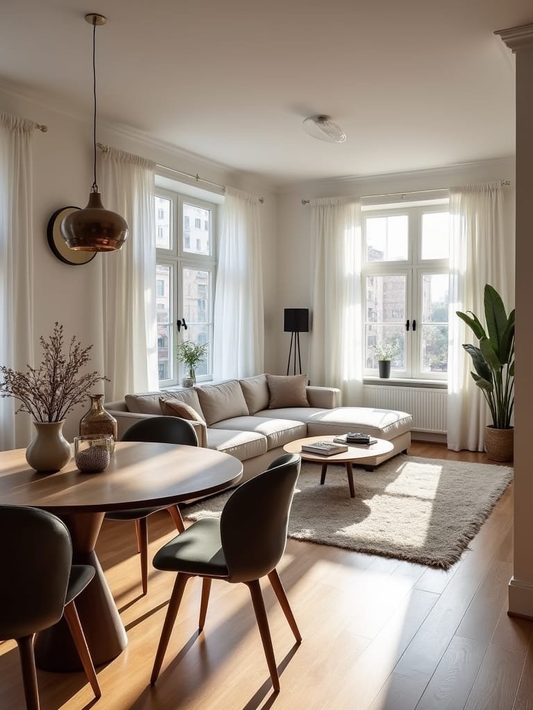 clever combined living spaces