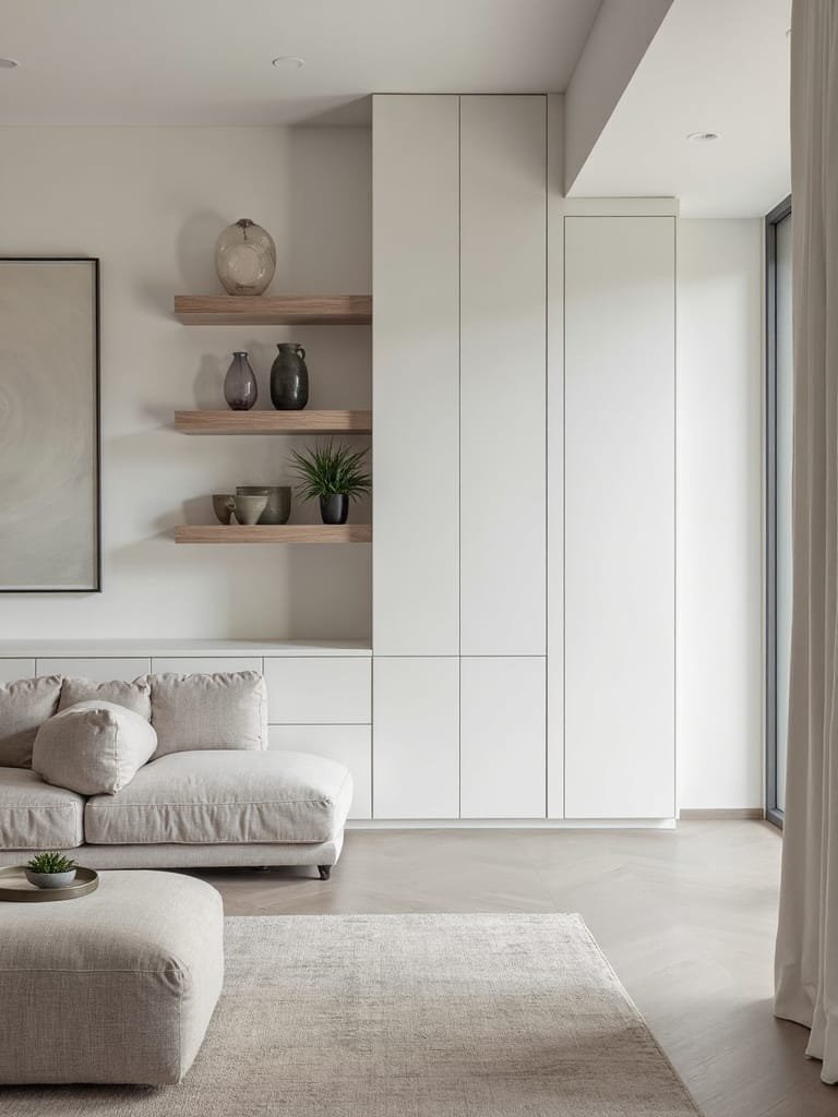 cleverly concealed storage options