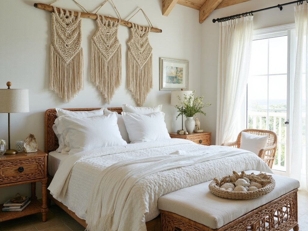 coastal bohemian luxurious soothing sanctuary