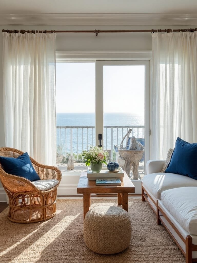 coastal retreat with textures