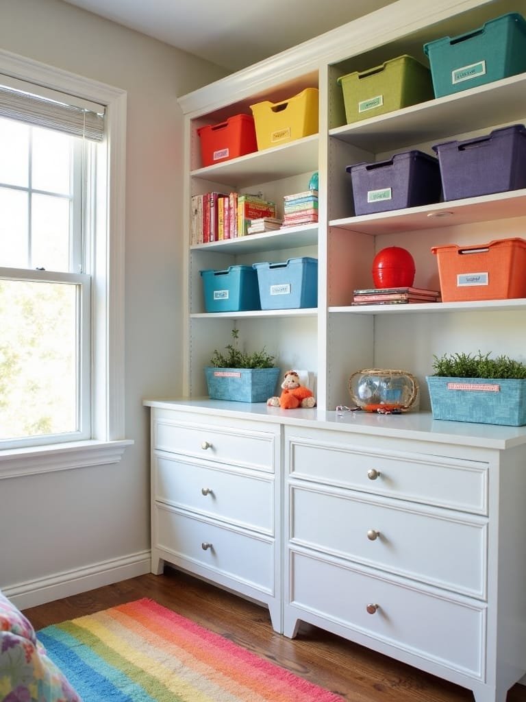 color coded organization system