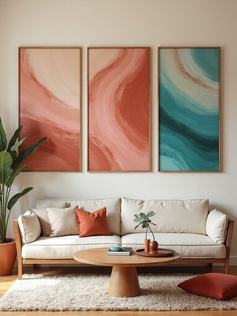 colorful abstract boho prints