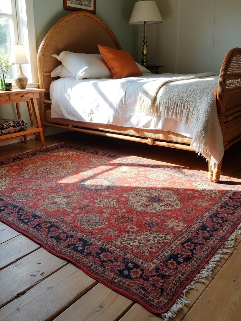 colorful boho layered dimensional