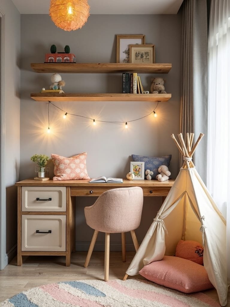 comfortable and inviting workspace