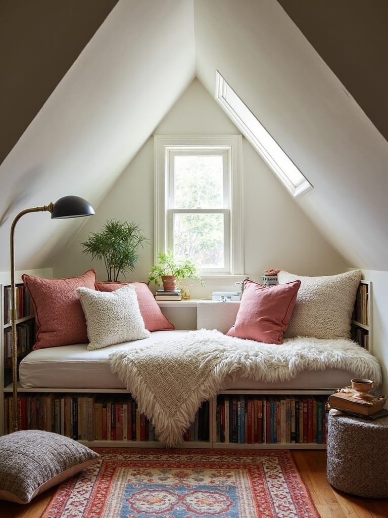 comfortable nook for reading