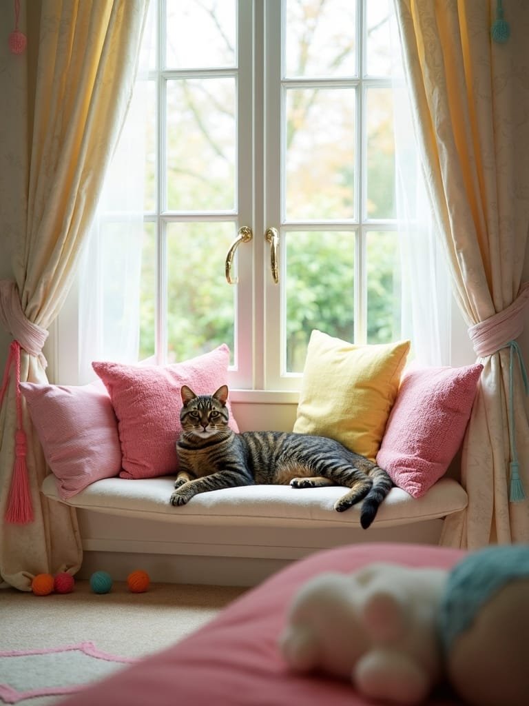 comfortable spots for cats