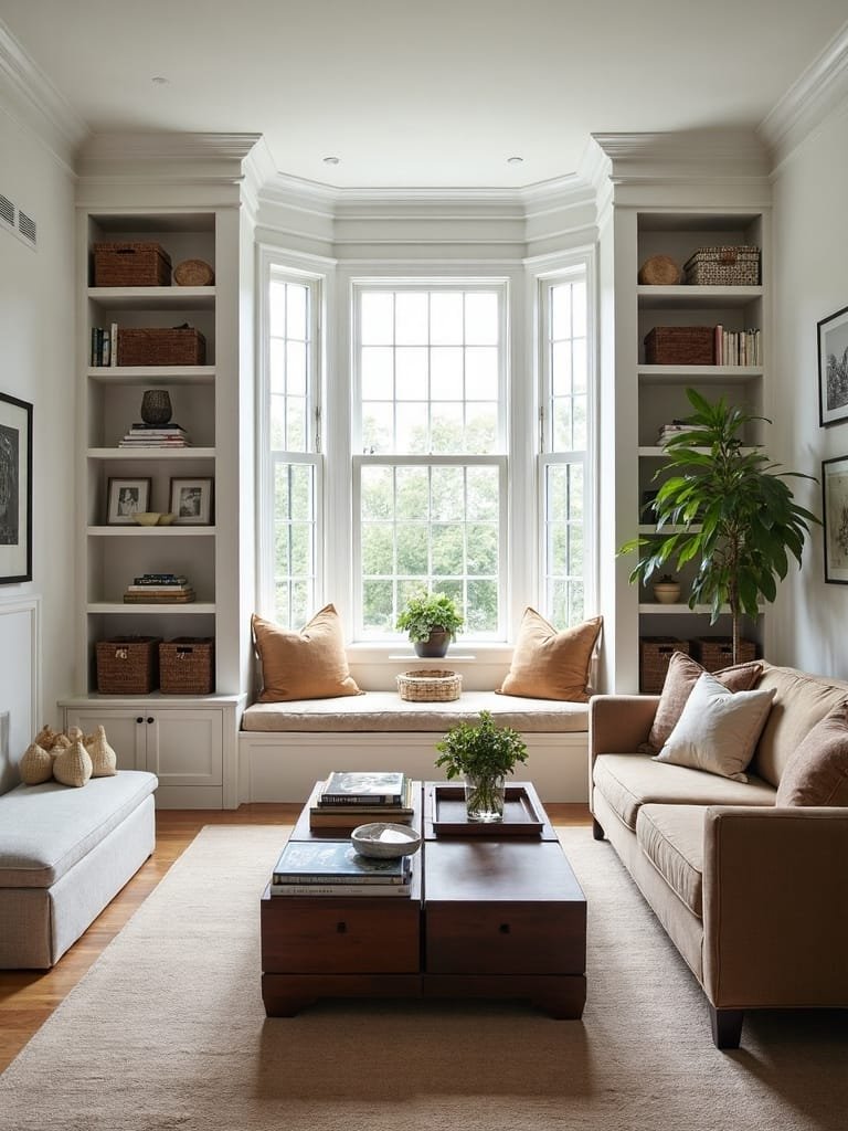 concealed organizational storage ideas