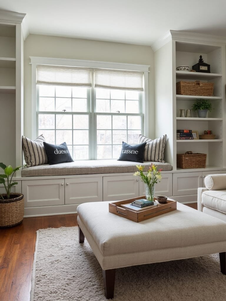 concealed storage options available